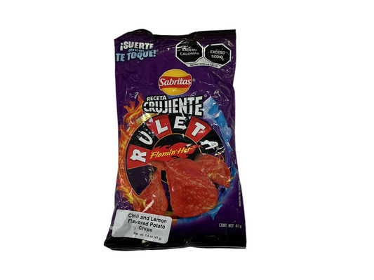 Sabritas Ruleta flaming hot