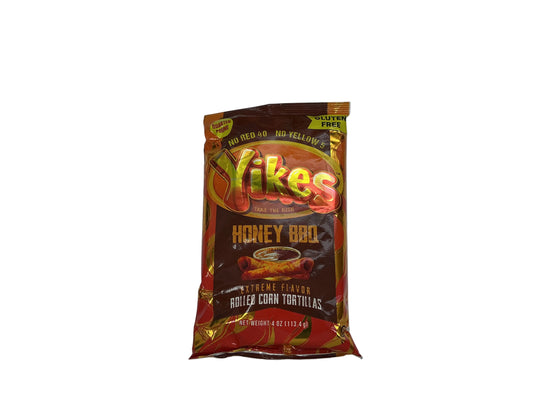 Yikes! Honey BBQ Rolled Corn Tortilla Chips