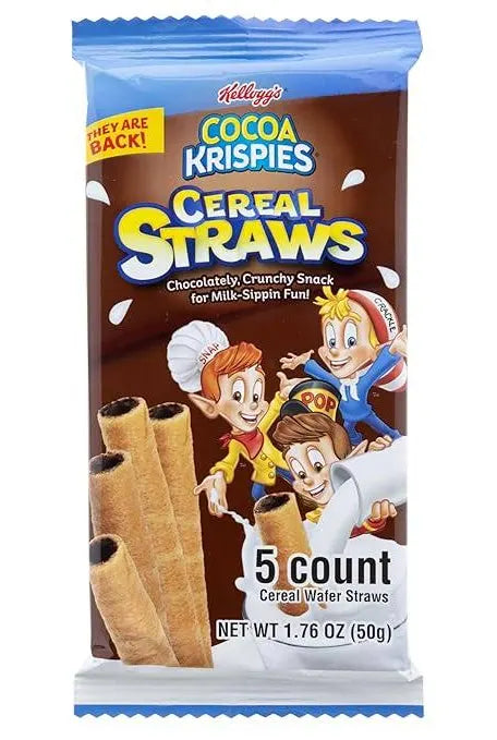 Cocoa Krispies Cereal Straws