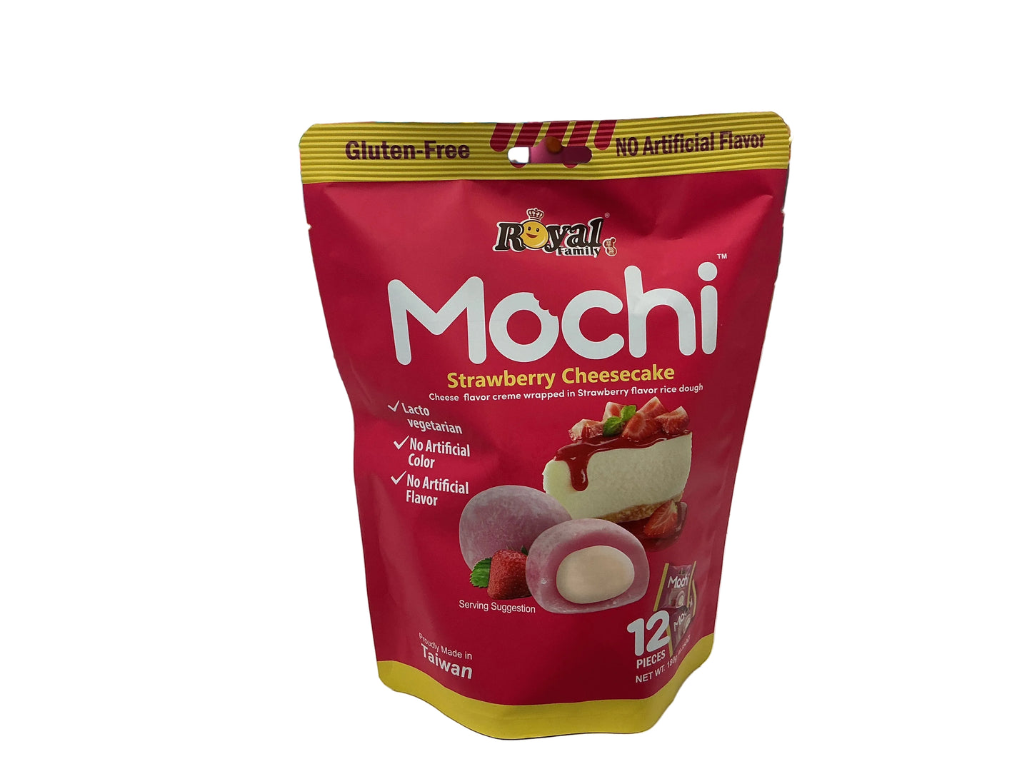Mochi strawberry cheesecake