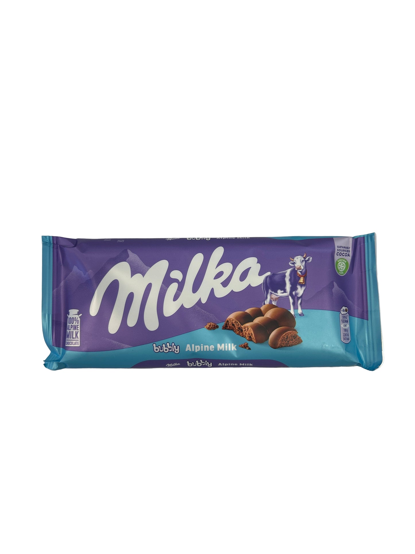 Milka Bubbly Alpine Milk 100g
