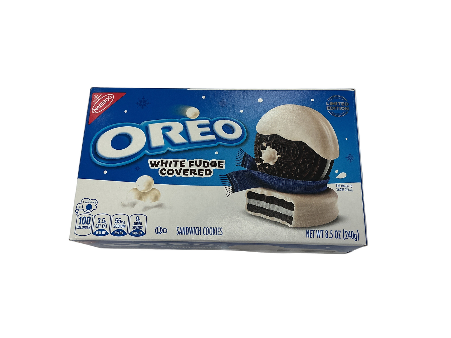 Oreo White Fudge Covered