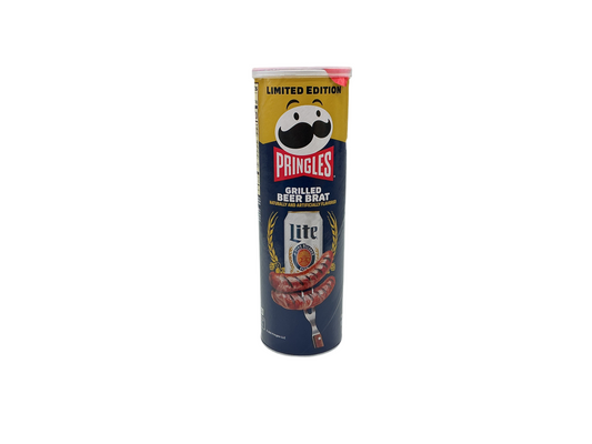 Pringles Grilled Beer Brat