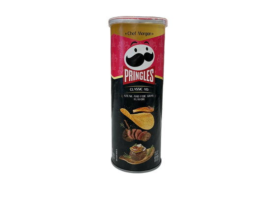 Pringles steak and foie fras flavor