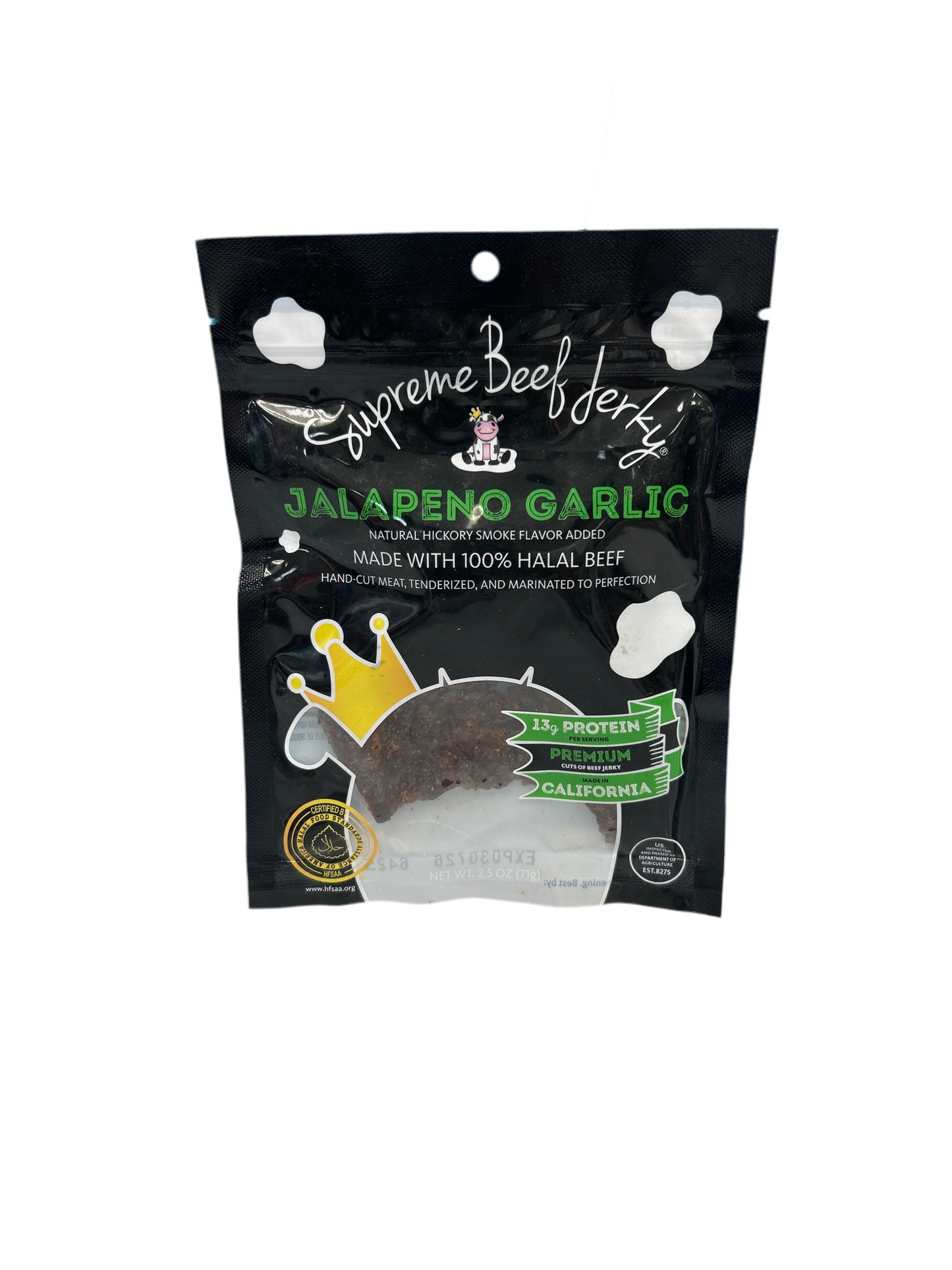 Supreme Beef Jerk Jalapeño Garlic