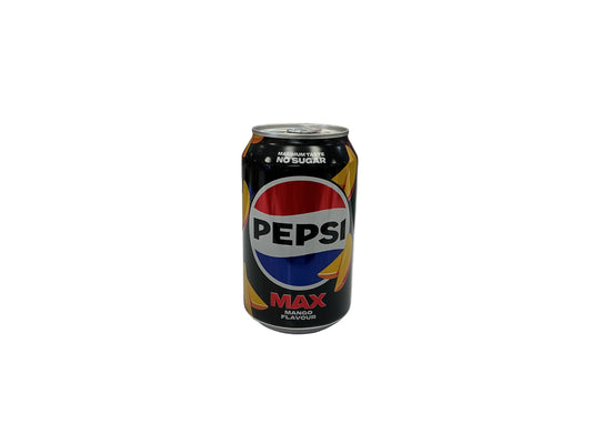 Pepsi Max No Sugar Mango 330ml