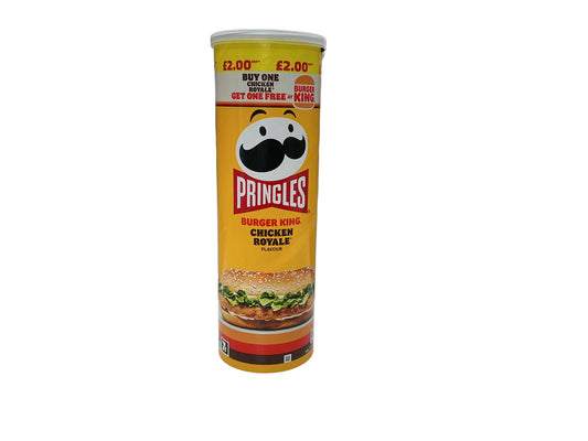 Pringles Burger King chicken Royal