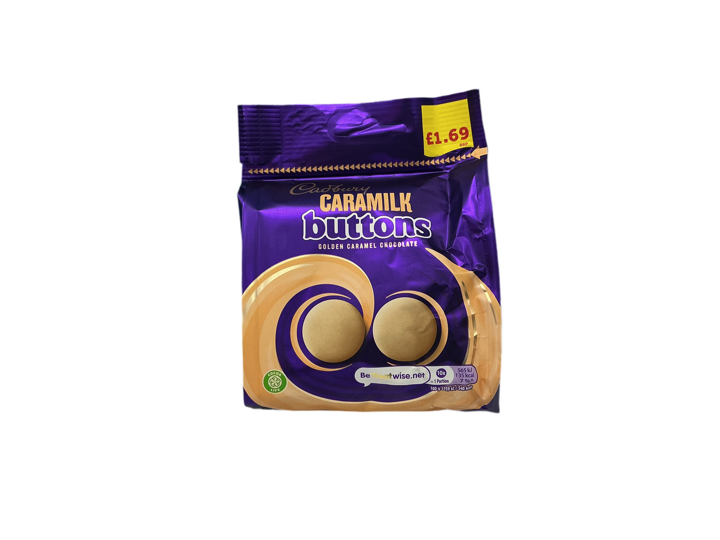 Cadbury Caramilk buttons