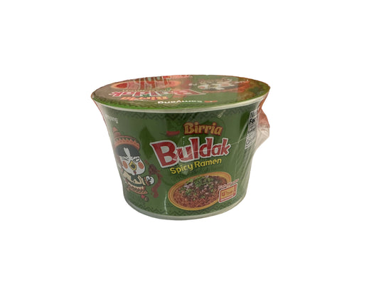 Buldak spicy ramen birria