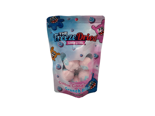 Freeze Dried Cotton Candy Crunch Bites