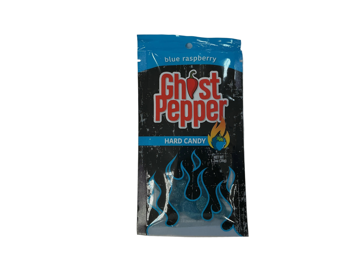 Ghost Pepper Hard Candy Blue Raspberry