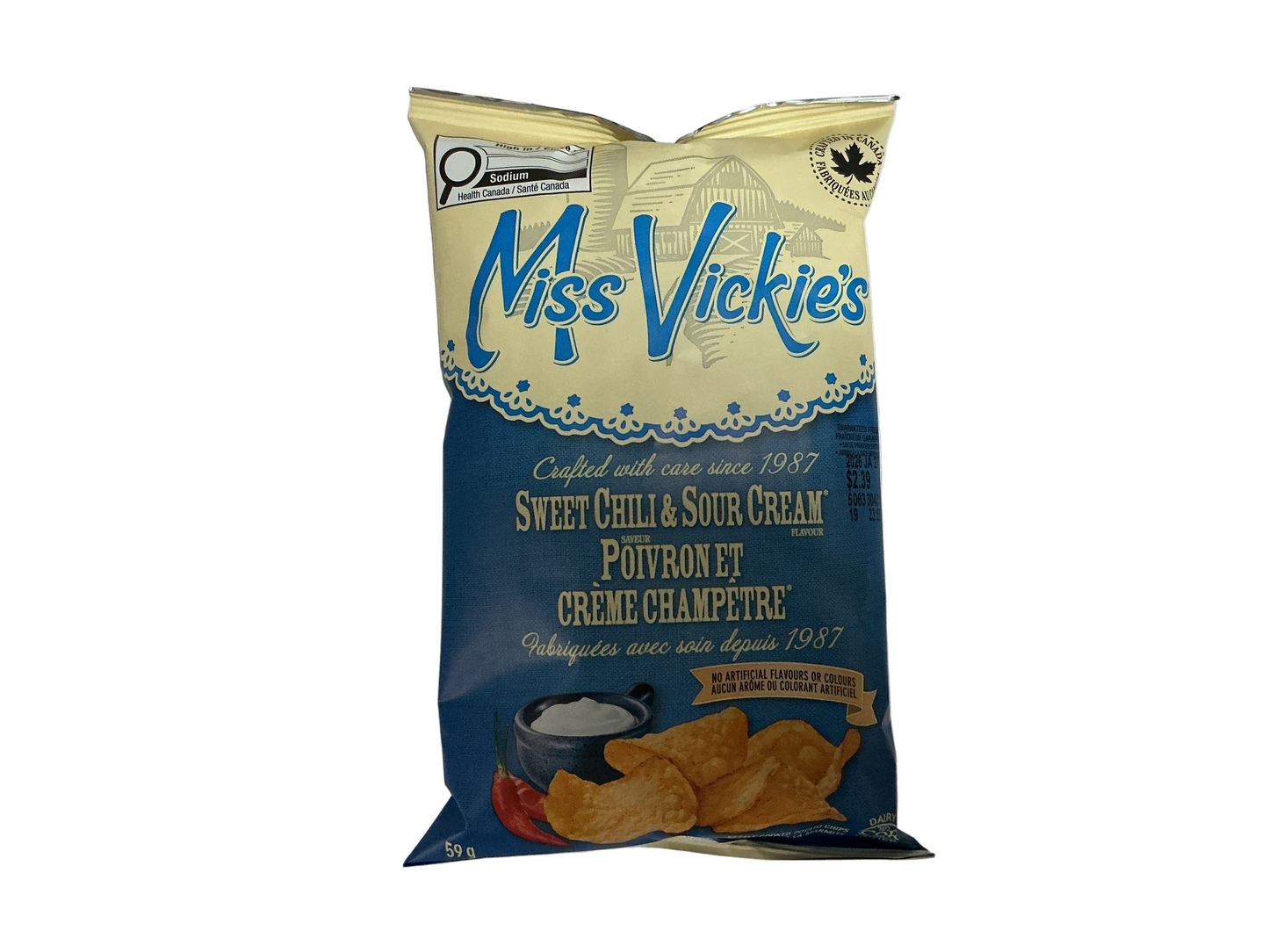 Miss Vickie’s sweet chilli & sour cream