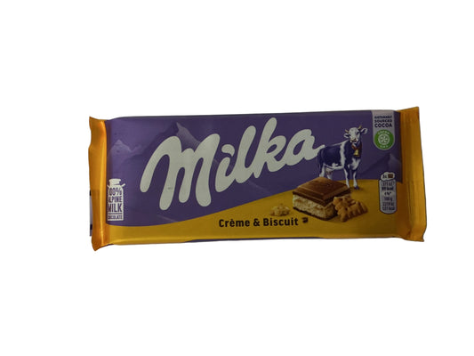 Milka creme & biscuit