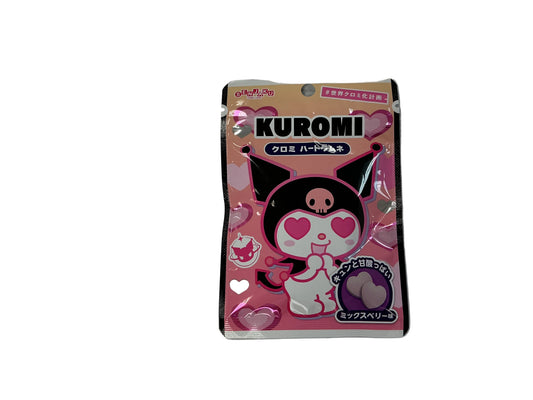 Kuromi heart Ramune candy