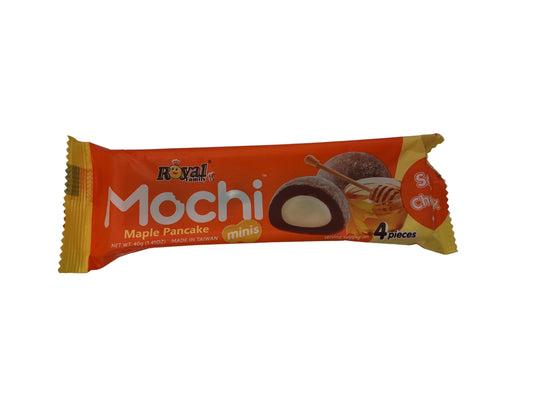Royal family mochi maple pancakes