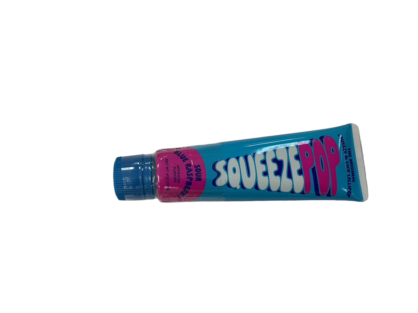 Squeeze pop sour blue raspberry