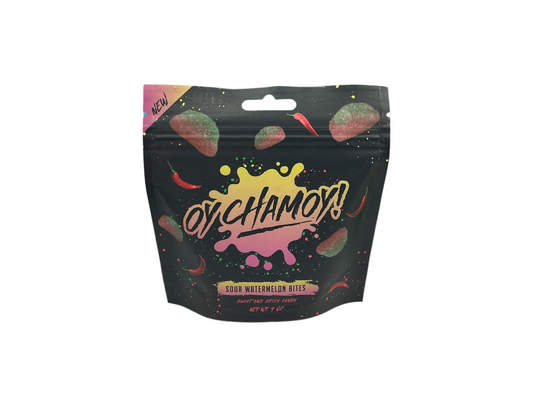 Oy Chamoy! Sour Watermelon Bites