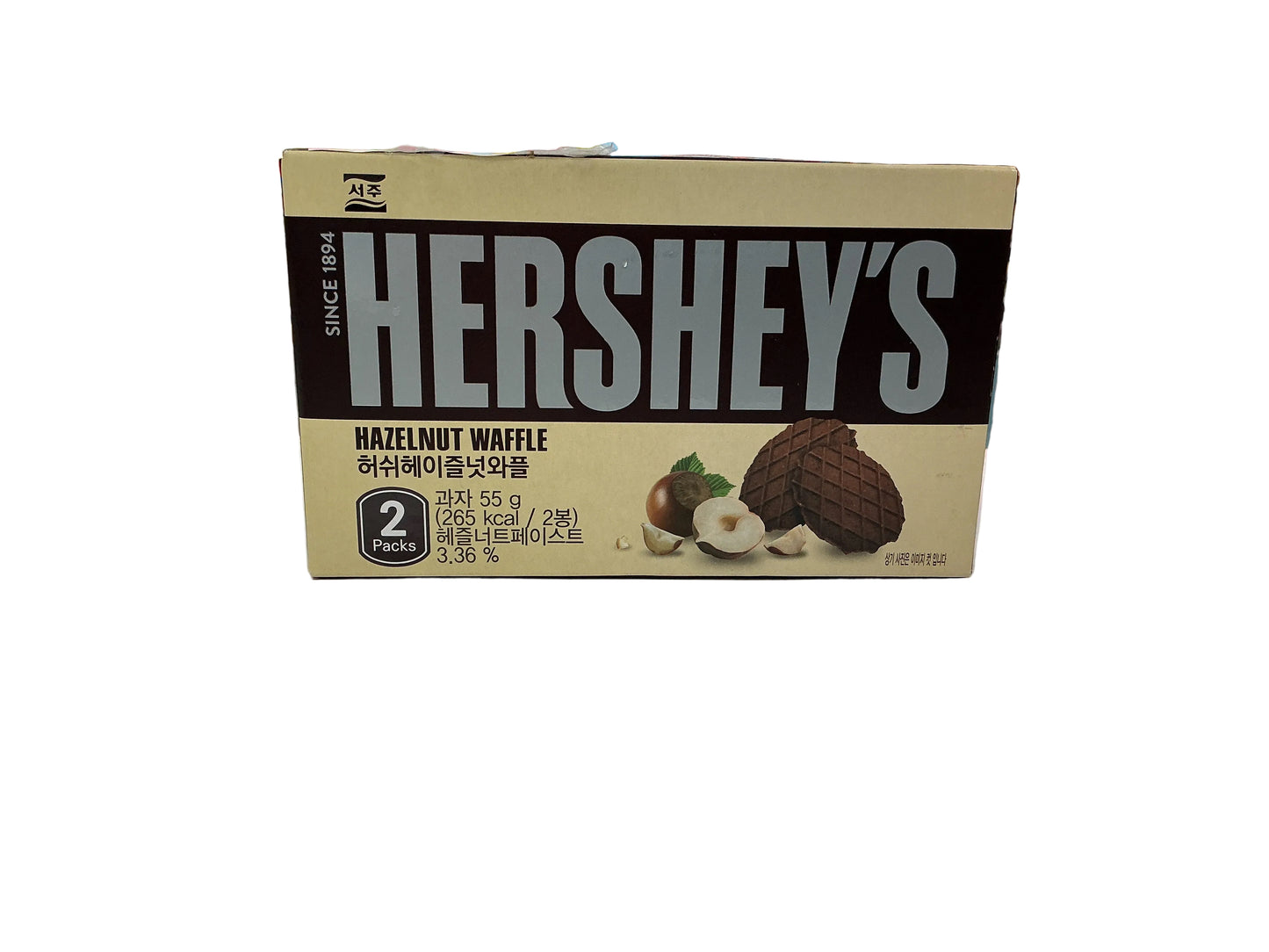 Hershey’s hazelnut waffle