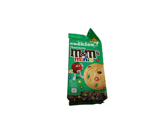 M&M’s minis cookies with chocolate