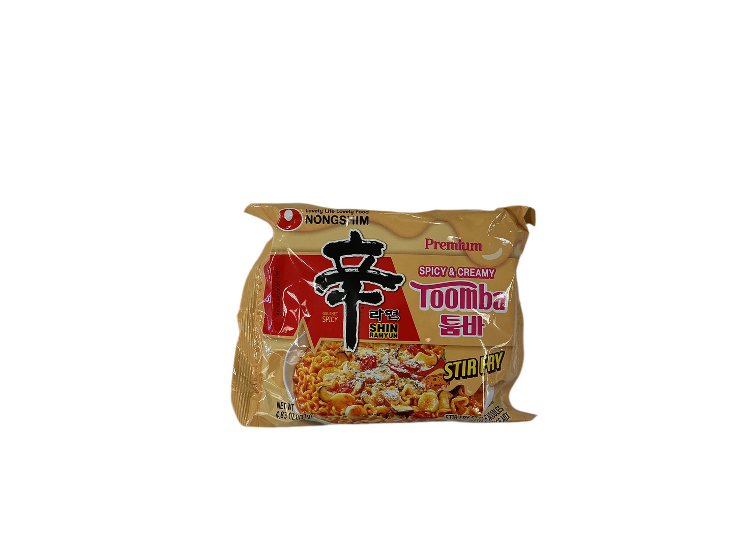 Shin Ramyun Toomba Spicy & Creamy Stir Fry Packet