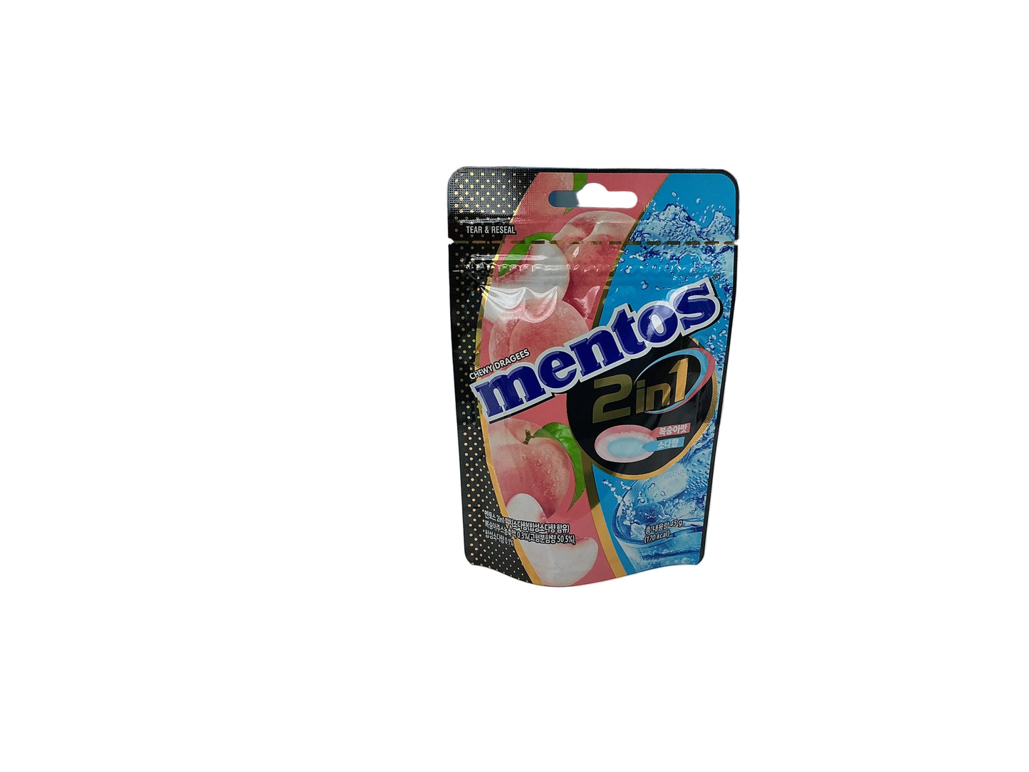 Mentos peach & soda gummy