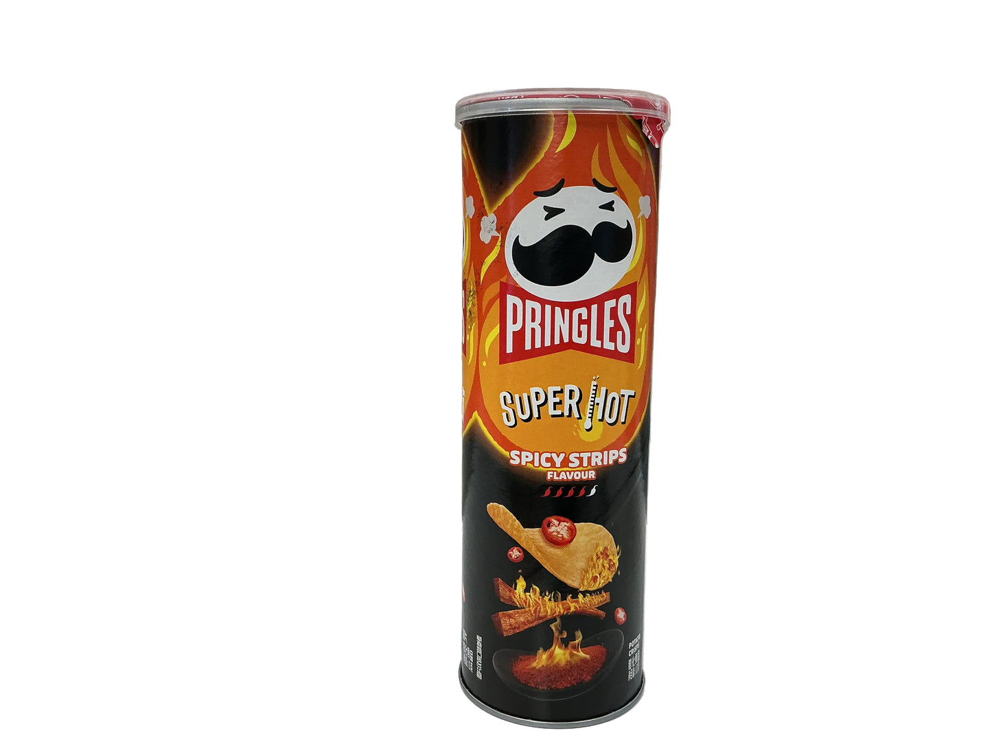 Pringles super hot spicy strips