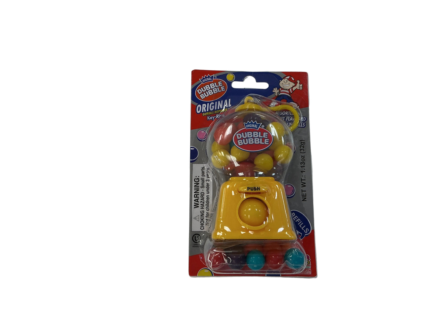 Dubble bubble gumball dispenser