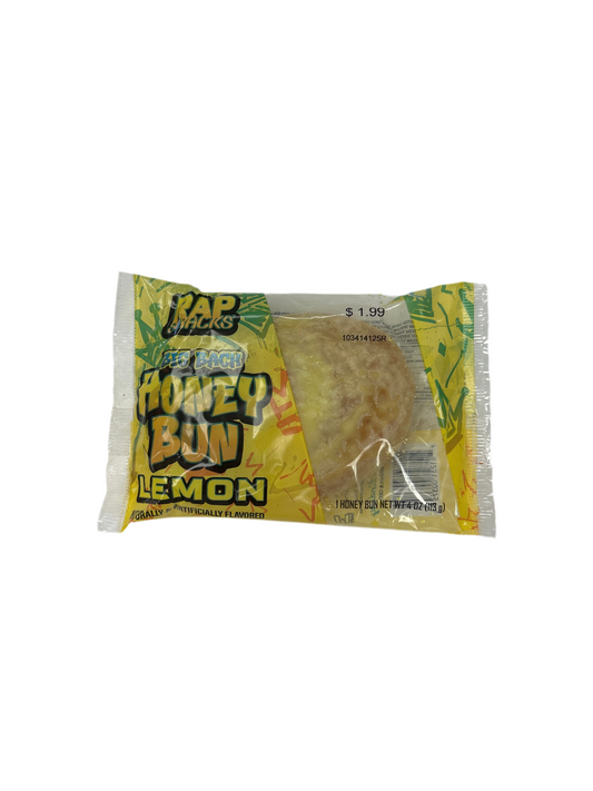 Rap Snacks Honey Bun Lemon