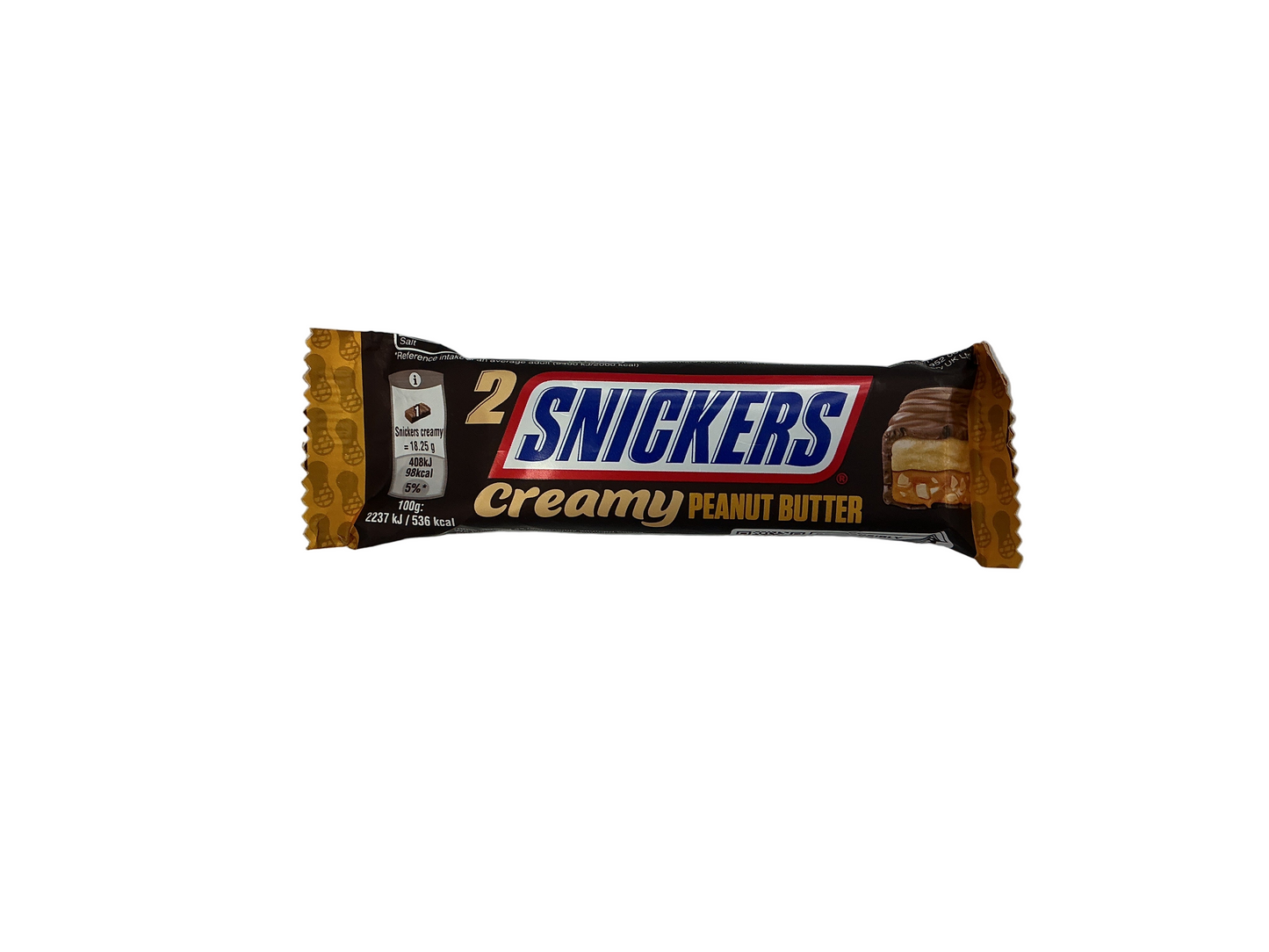 Snickers creamy peanut butter