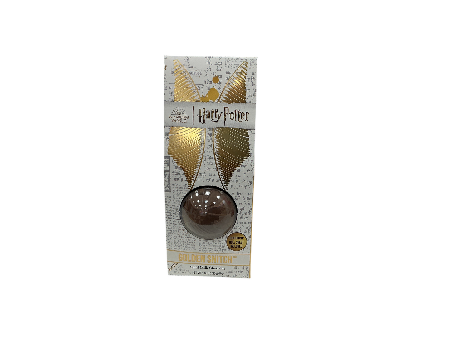 Harry Potter golden snitch milk chocolate