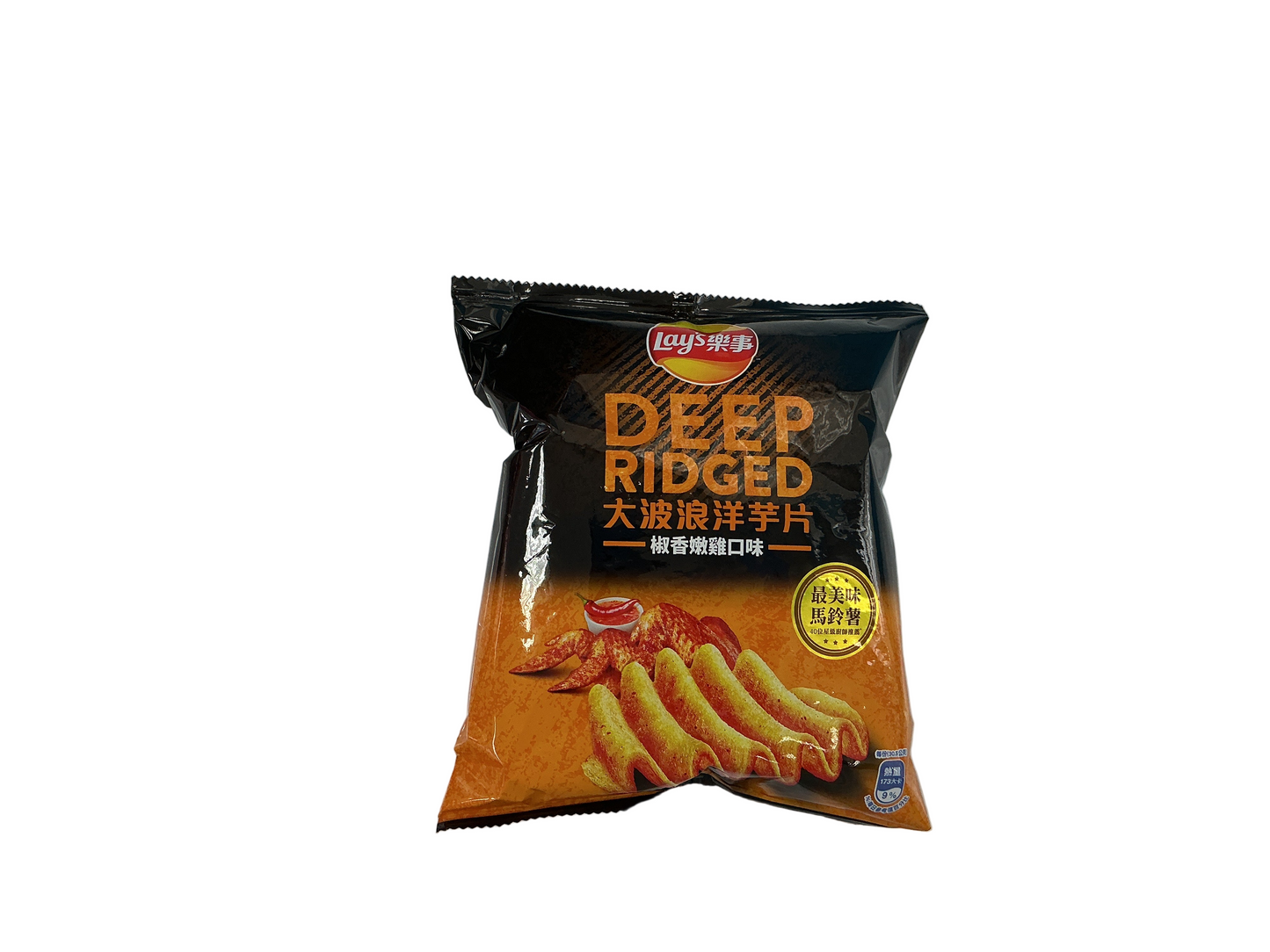 Lays Deep Ridged Pepper Chicken