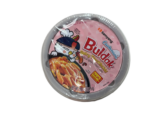 Buldak carbonara spicy Tteokbokki