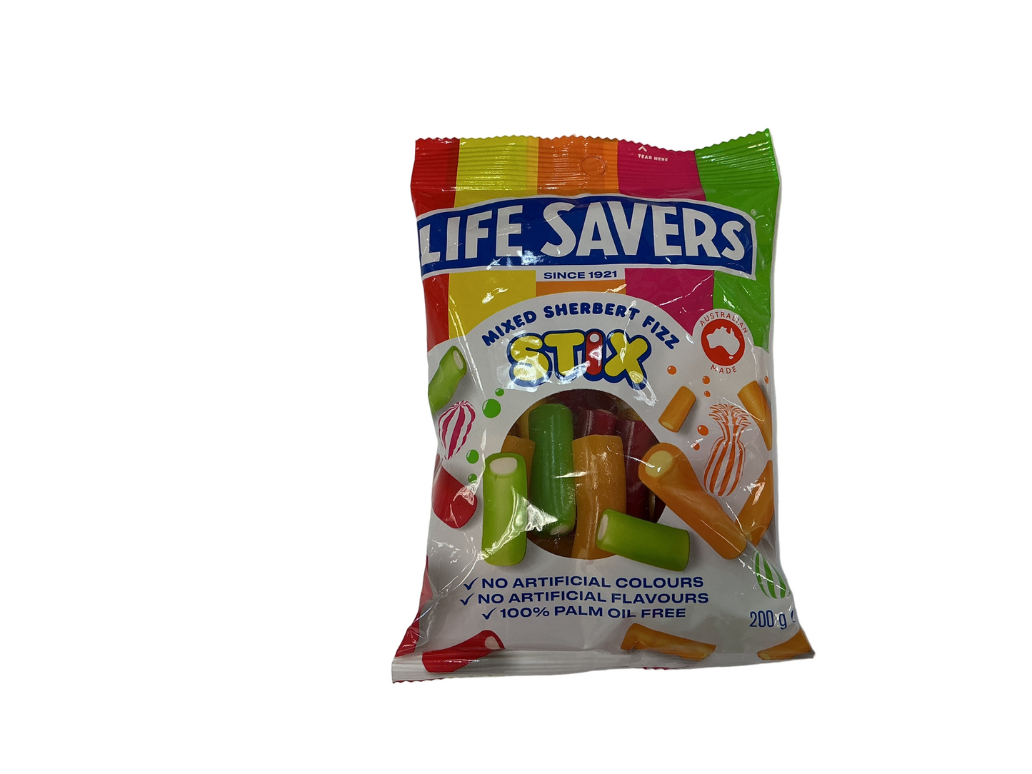 Life Savers Mixed Sherbert Fizz Stix