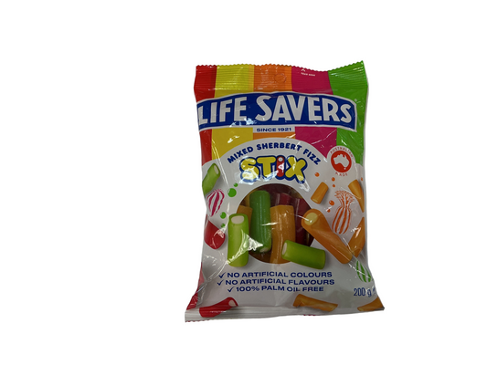 Life Savers Mixed Sherbert Fizz Stix