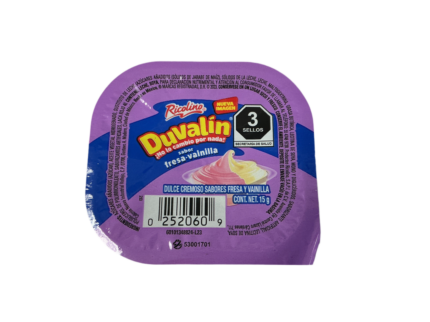 Duvalin strawberry vanilla