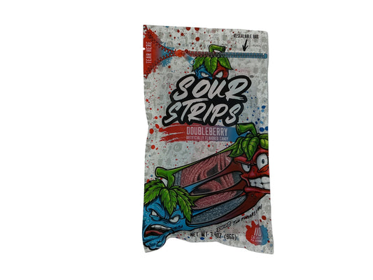 Sour Strips Doubleberry