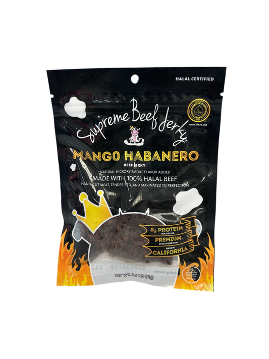 Supreme Beef Jerk Mango Habanero