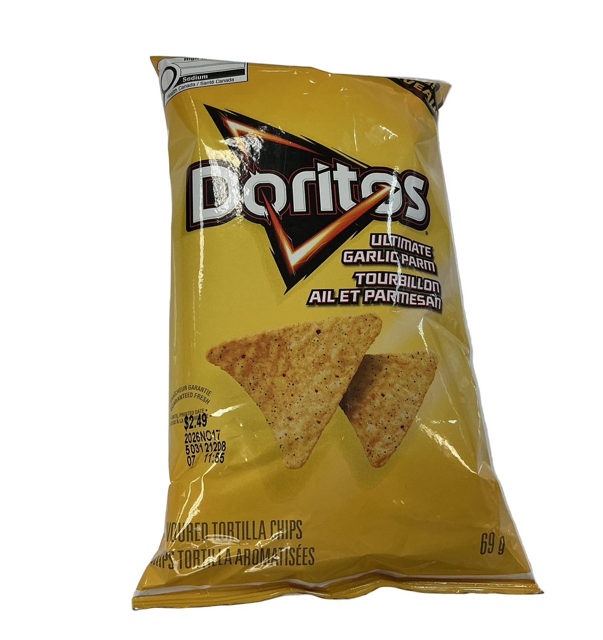 Doritos ultimate garlic parm 70g