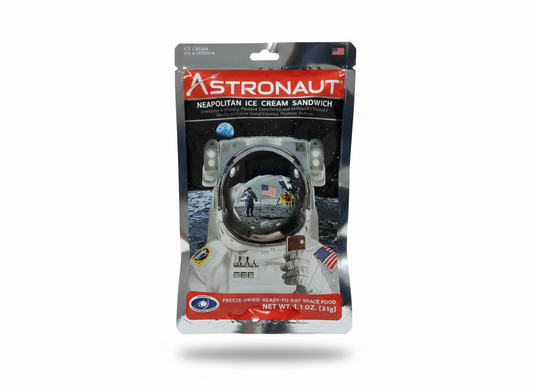Astronaut Neapolitan Ice Cream Sandwich