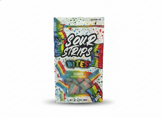 Sour Strips Bites Rainbow