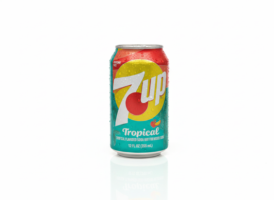 7 up Tropical flavored soda