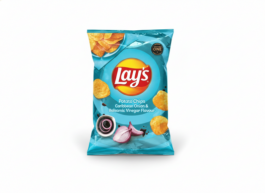 Lays Caribbean onion & vinegar flavor