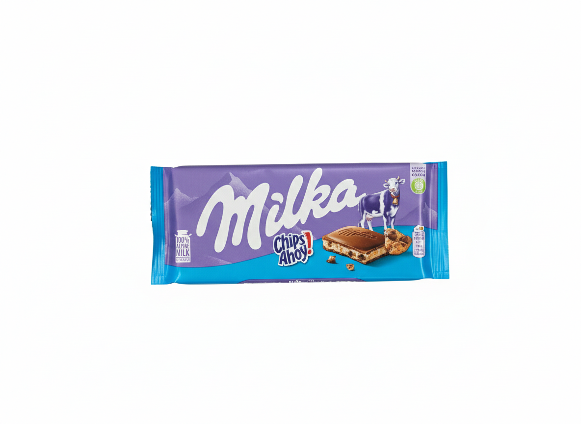 Milka bar chips ahoy