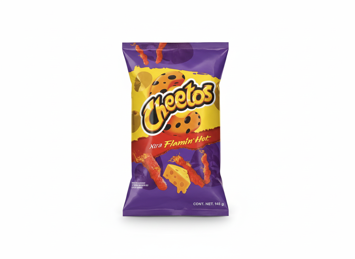 Cheetos Xtra Flamin Hot Nueva Imagen 145g