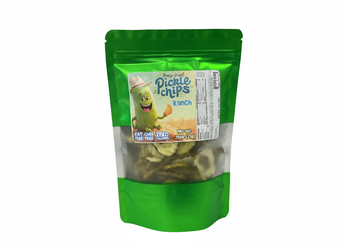 Pickle chips ranch