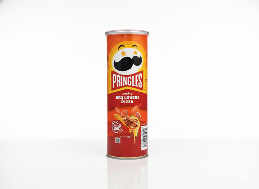 Pringles smoky BBQ lovers pizza