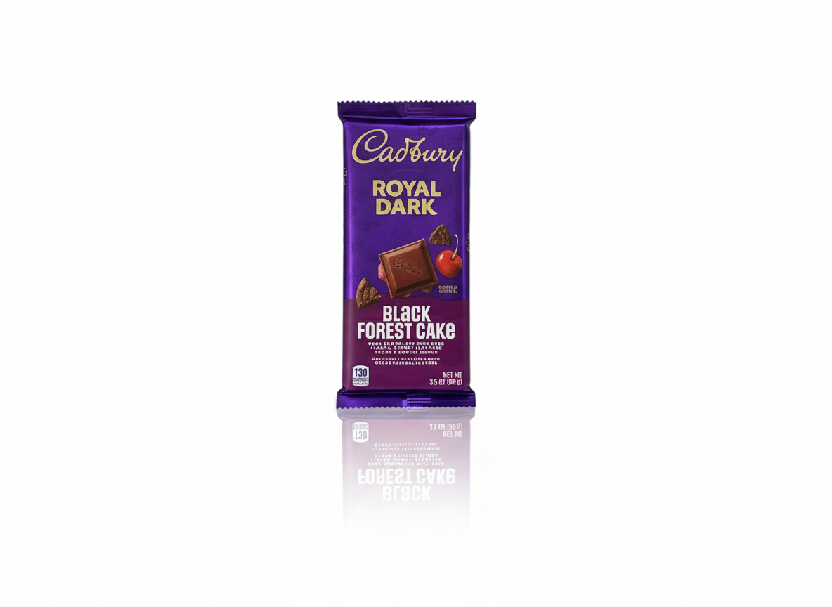 Cadbury Black Forest Cake Dark Chocolate Bar