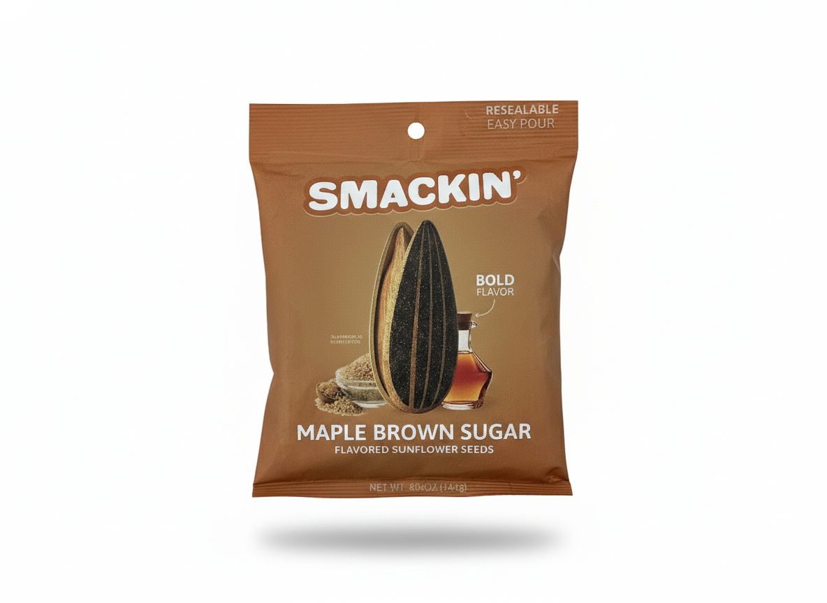Smackin Maple Sugar Flsvored Sunflower Seeds