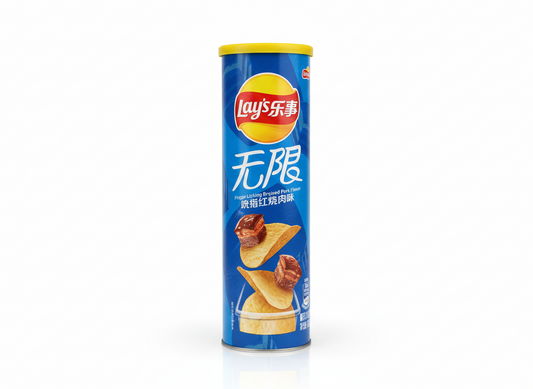 Lays Stax Finger Licking Braised Pork