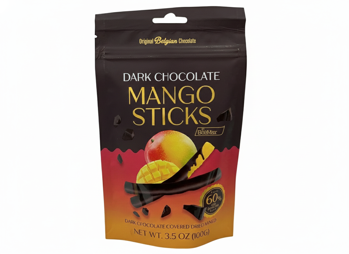 Dark Chocolate Mango Sticks